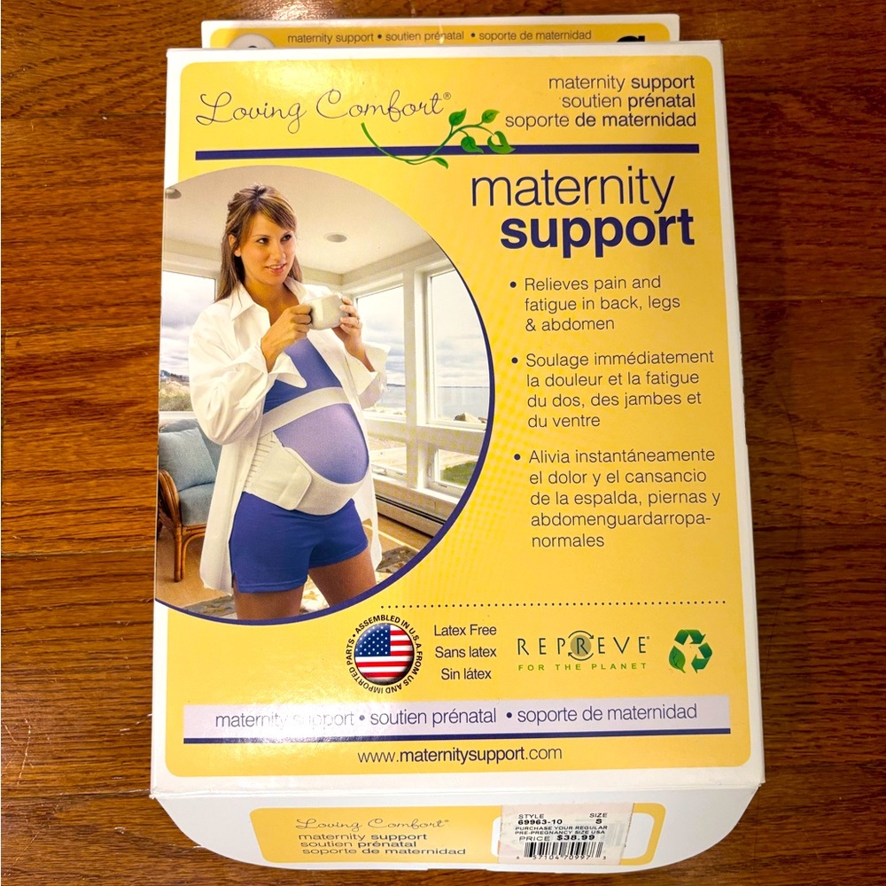 Loving Comfort Maternity Support (relieves pain in back, legs & abs)